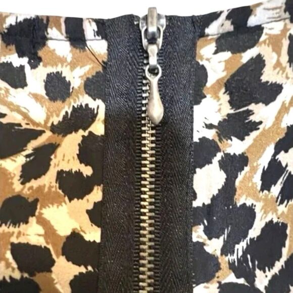 BeBop Midi Dress M Boho Animal Print Purple Fall Layering Y2K Retro Aesthetic - Picture 11 of 13